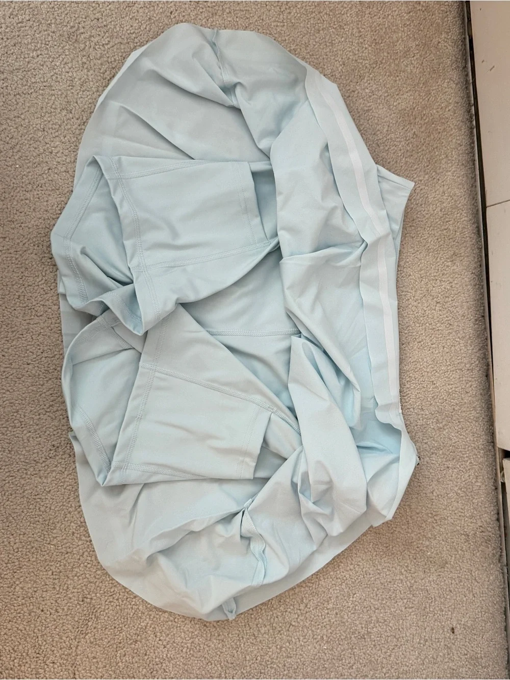 Puma Light Blue Pleated Golf Skirt - Picture 5 of 5